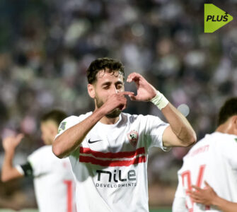 لاعبو الزمالك يحتفلون بتأهلهم لنصف نهائي كأس الكونفدرالية الأفريقية