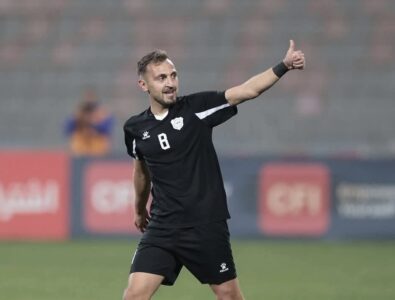 خالد صياحين لاعب كرة قدم أردني يتألق في الدوري الأردني