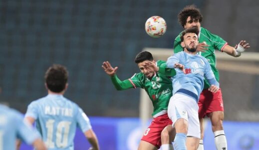صورة توضيحية لقرعة الدوري الأردني وكأس السوبر 2026/2027 مع شعارات الأندية المشاركة